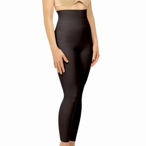 Isavela 2nd Stage High Waist Ankle Length Girdle (GR08) Black Size 2XL
